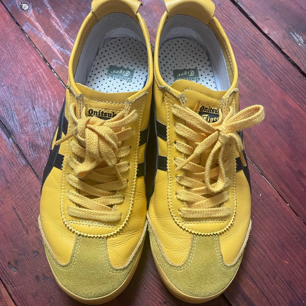 Onitsuka Tiger by Asics Yellow Retro Sneakers